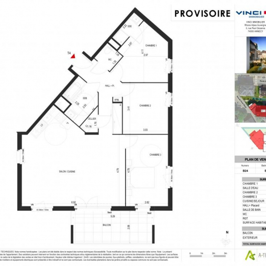  Alpes immobilier : Programme Neuf | CHAMBERY (73000) | 48 m2 | 159 000 € 