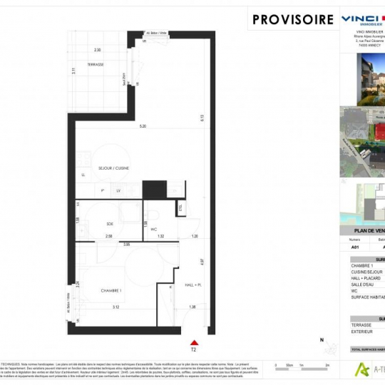  Alpes immobilier : Appartement | COGNIN (73160) | 48 m2 | 179 000 € 
