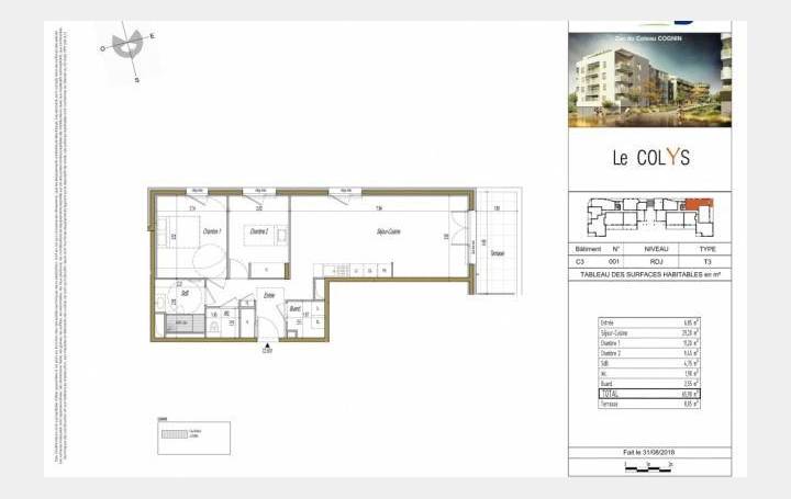 Alpes immobilier : Appartement | COGNIN (73160) | 66 m2 | 213 800 € 