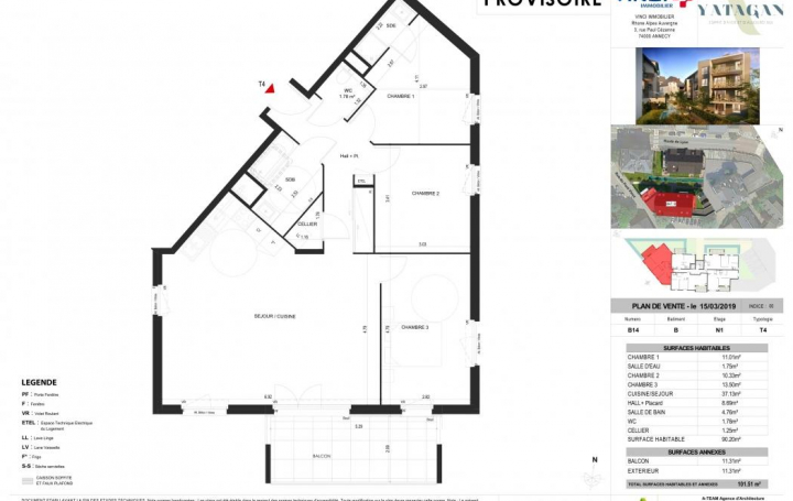 Alpes immobilier : Apartment | COGNIN (73160) | 90 m2 | 320 000 € 