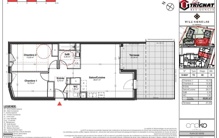 Alpes immobilier : Appartement | LA TRONCHE (38700) | 63 m2 | 340 000 € 